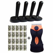 CNGZSY Автомобильный прибор для чистки окон Авто Пленка, меняющая цвет магниты держатели старый клей стикер удаление скребок фольга виниловая фиксация инструменты K87