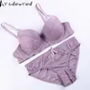 Artdewred ABC sexy bra set lace push up women underwear panty set cotton refreshing bra brief sets France lingerie suit ► Photo 3/6