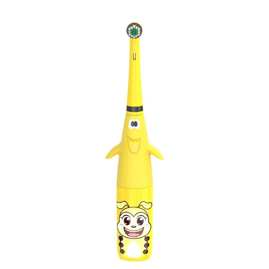 

Children Electric Toothbrush Cartoon Animal Waterproof Electric Toothbrush Battery Type Head Replaceable Tooth Brush For Kids