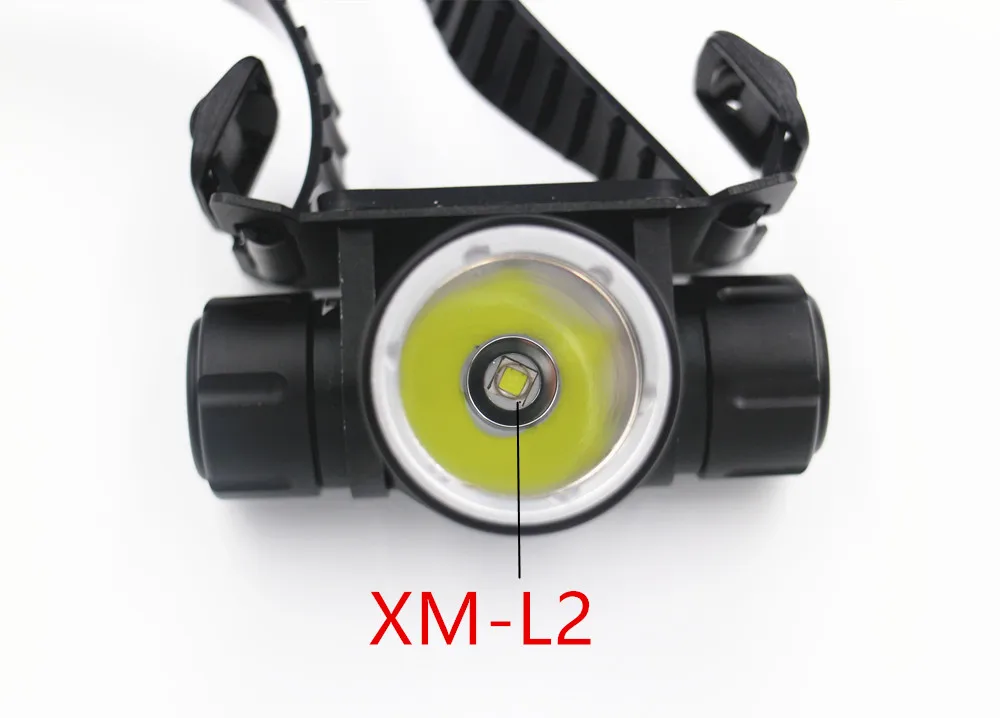 100 метров для подводного погружения и дайвинга головной светильник XML L2 Led Дайвинг