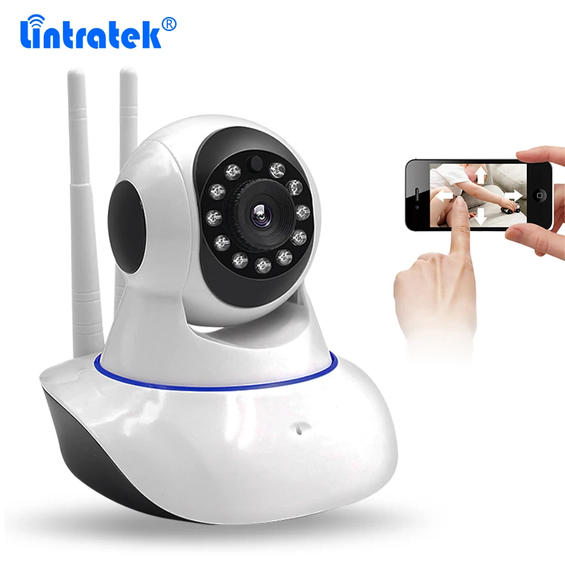 

1MP Double Antenna Wireless CCTV Surveillance Security HD 720P IP Camera Baby Monitor with Pan/Tilt/Zoom Night Vision Monitoring