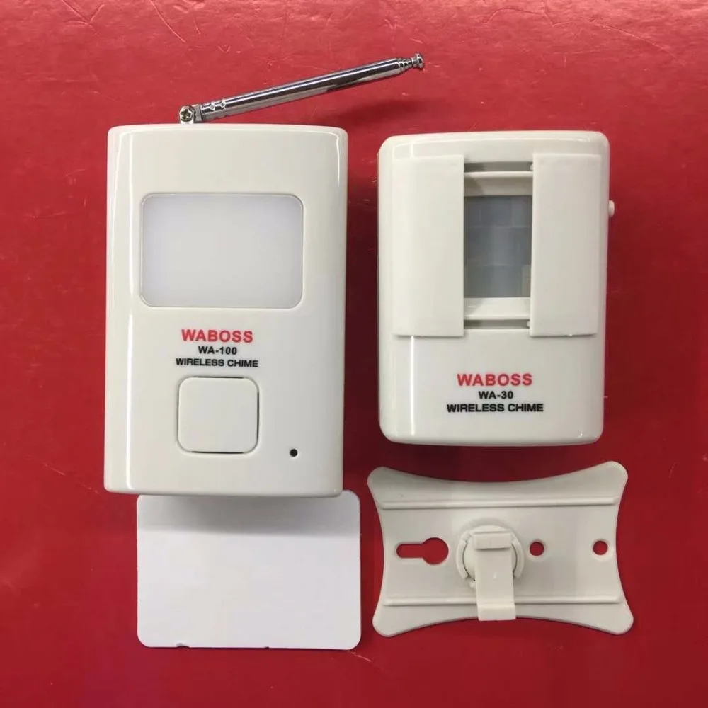 PIR Doorbell Wireless Infrared Movement Entry Bell Portable Door Bell