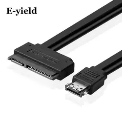 Блок питания eSATA В USB 5 В V 12 V Combo to 22 Pin SATA 2,5 "HDD жесткий диск кабель