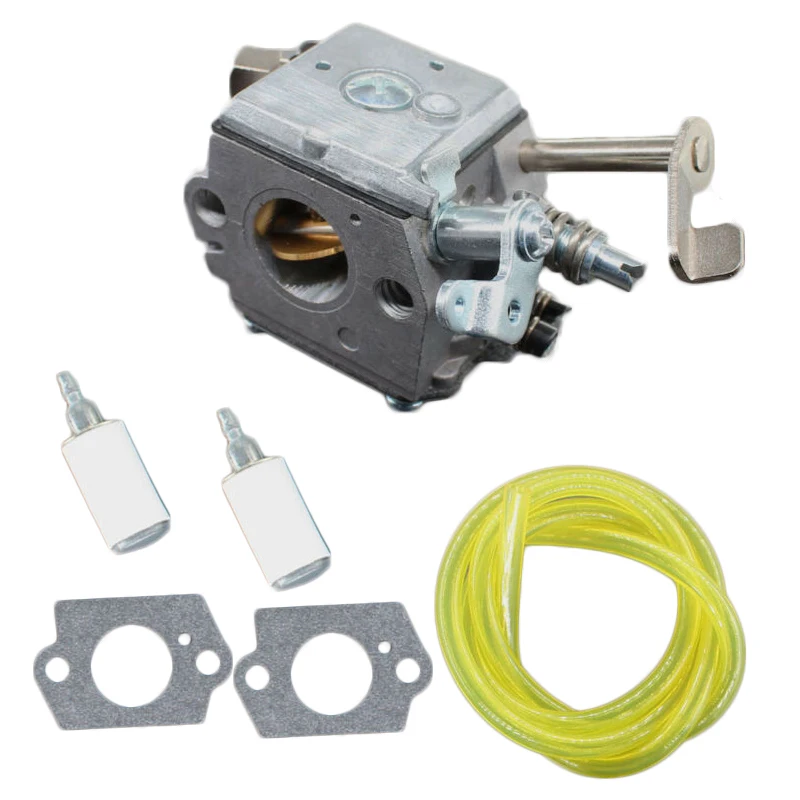 

1*Carburetor 1*2 Feet Fuel Line 2*Fuel Filters 2*Gaskets For Honda GX100U 2.8HP Engine Rammer 16100-Z4E-S14 Walbro HDA234