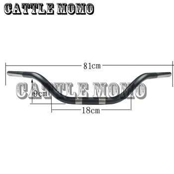 

1" 25MM Drag Bar Reach Handlebar Knurled Handle Bars Retro Style for Harley Sportster 1200 Custom XL1200C 2004-2017 2015 2016