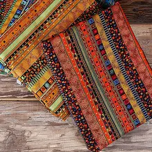 Дешевая ткань для шитья, бронзовая, нигерийская, с принтом, хлопковая ткань для рукоделия, скатерть и фоновое украшение, 45*145 см/шт TJ6058