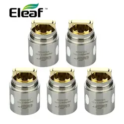 5 шт. оригинальный eleaf Melo 300 распылитель катушки 0.17 Ом ES шестикратный 0.17ohm головка для Melo 300 Танк 100- 300 Вт мощность огромный паром катушки