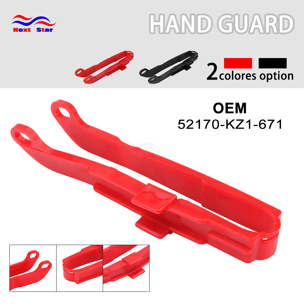 ABS Tensioner Guide Chain Glue Slider For Honda XR250R XR400R XR600R