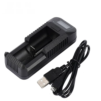 

GTF Smart LCD Battery Charger Smart USB Charger for 26650 18650 18500 18350 17670 14500 10440 lithium battery 3.7V