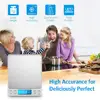 AMIR-báscula Digital de 3kg/0,1g para cocina, minibáscula de bolsillo para comida, joyería de acero inoxidable con pantalla LCD retroiluminada ► Foto 2/6