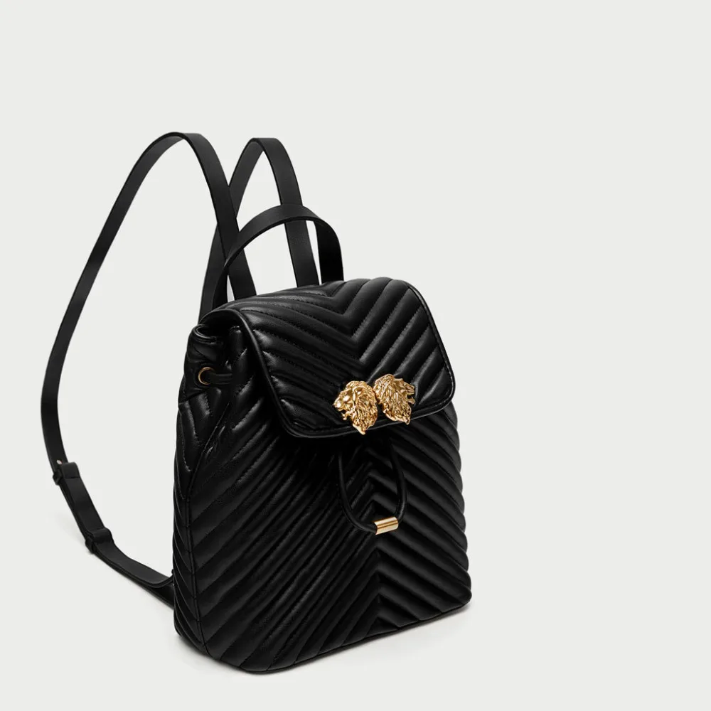 2019 Fashionable School Bags For Teenage Girls Soft Pu Leather Backpack Womens Student Mochila Feminina Rucksack Mochilas Mujer