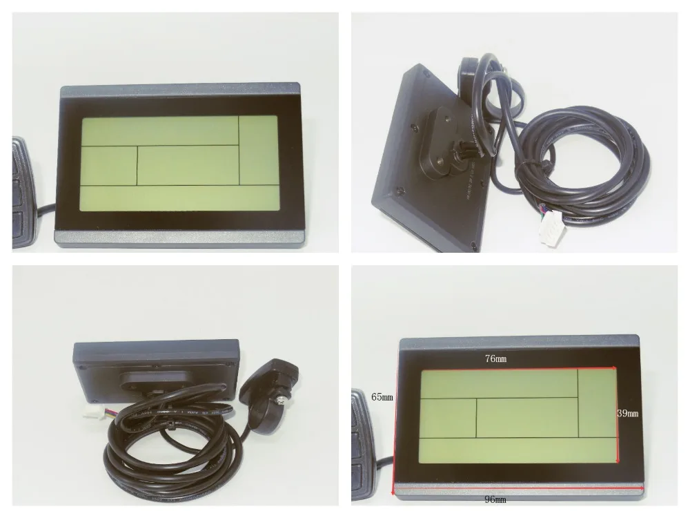 Perfect 36V48V 350W 18Amax Brushless DC Motor KUNTENG LCD Controller Ebike Controller +KT-LCD3 Display One Set 4
