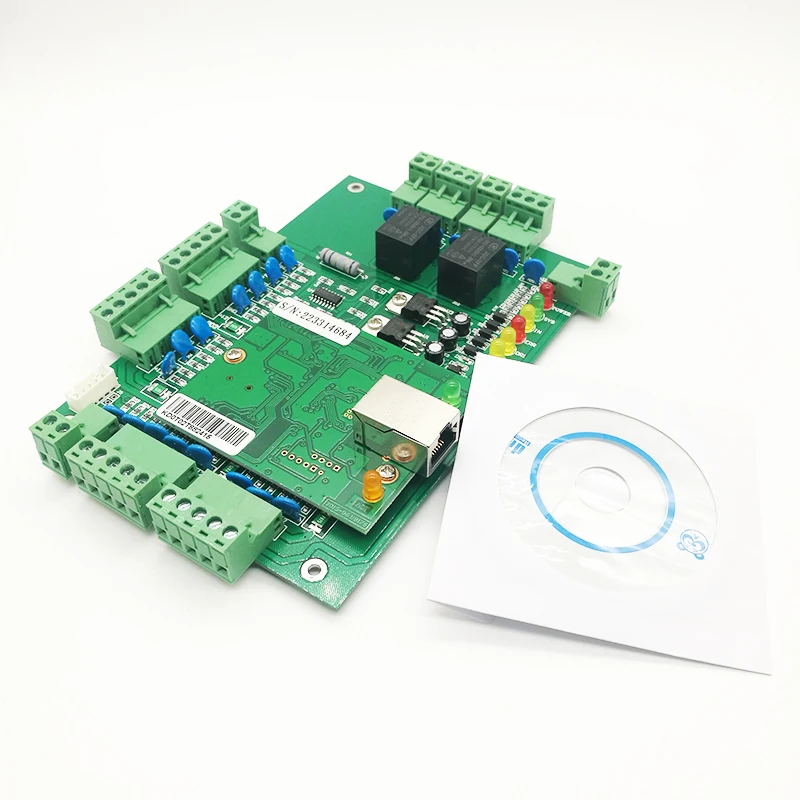 Система контроля доступа Wiegand RFID 2 двери TCP/IP T02|Наборы для управления доступом| |