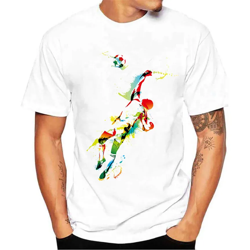 

JAYCOSIN World Game Games Man Printing Summer Mens White T-Shirt jul0218