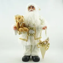 Козетта Санта Клаус 1" Рождественский Отец куклы домашний декор подарки(45 см высота