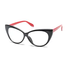 Женская оправа для очков "кошачий глаз", 77042 пластик, суперлегкая модная оправа для очков, 8 цветов