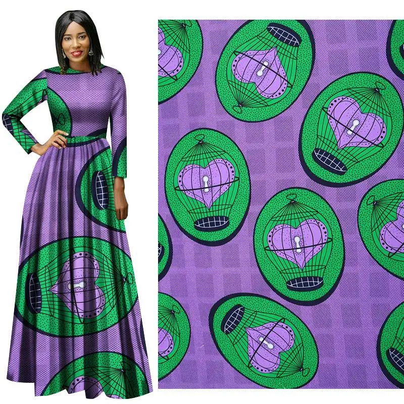

2019 hot national purple polyester printed fabric plain spring and summer high fashion fabric 100% polyester fabric custom