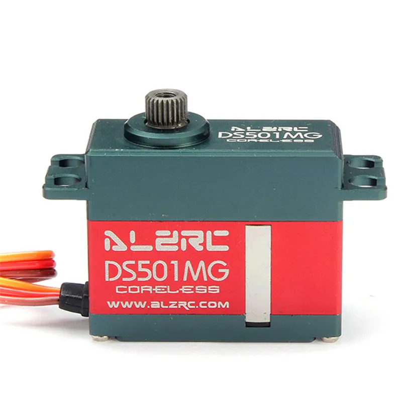ALZRC Дьявол 380 480 Частей DS501MG 450 500 Средний Цифровой Металлические Заблокирован