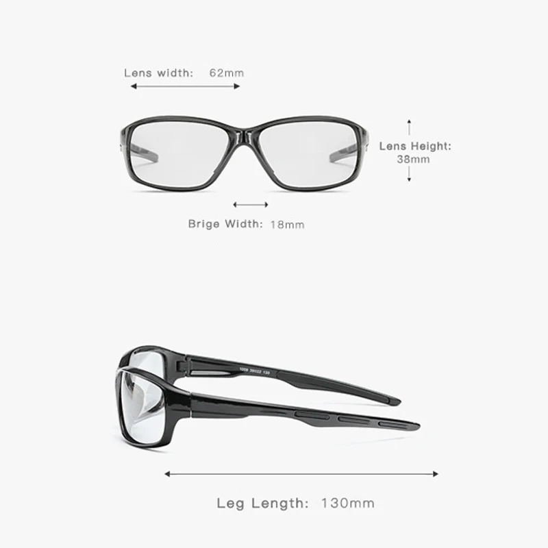 Zilead мужские поляризованные фотохромные солнцезащитные очки HD для вождения Хамелеон очки для мужчин очки с держателем линз Sol Hombre