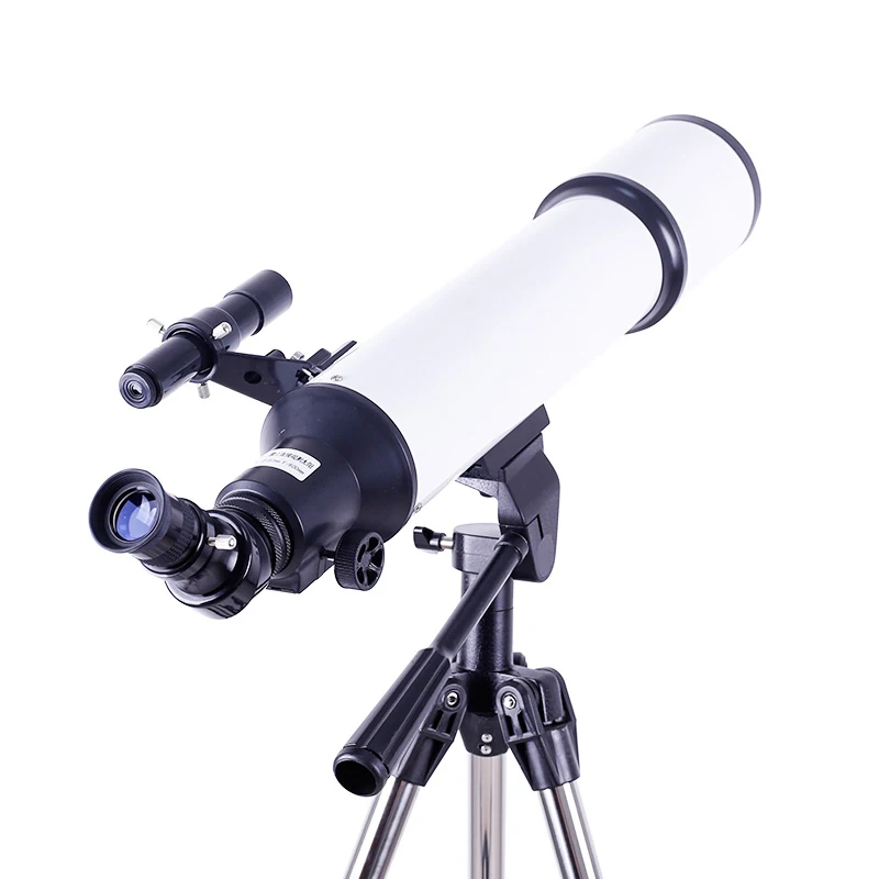 HD 180 Times Refractive Astronomical Telescope 80600 with Tripod Monocular Refractor Space Observation Telescope for Astrophiles