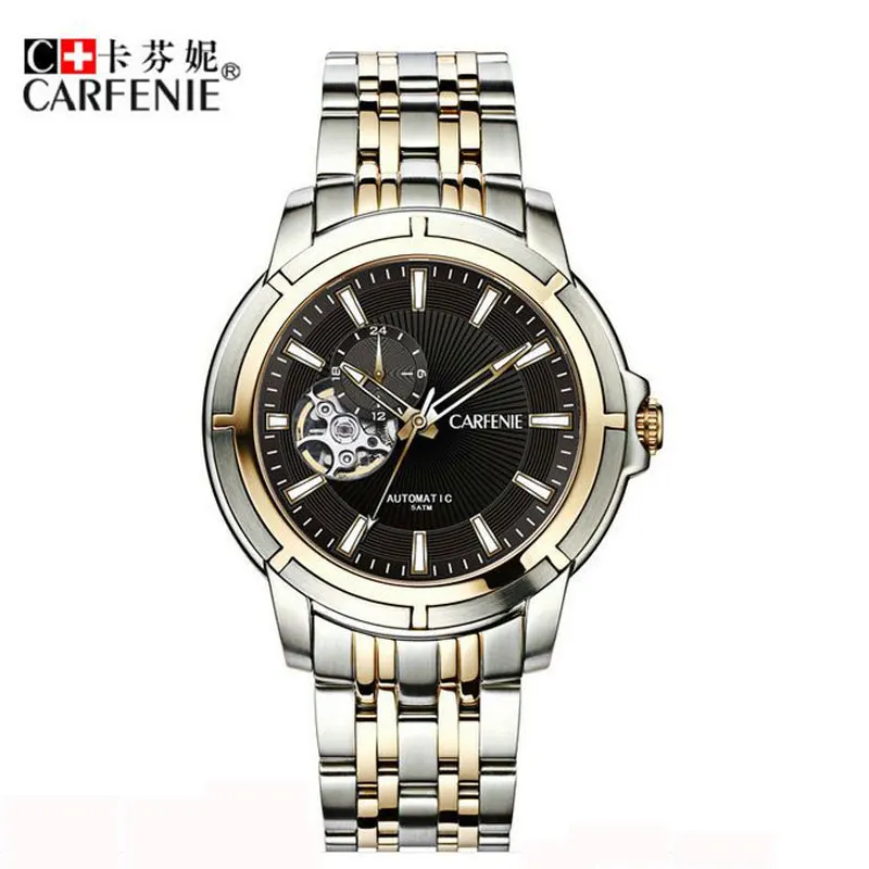 Fashion Automatic Mechanical Watches Men Waterproof Top Brand Skeleton Watch Luminous Automatic Self-Wind Wristwatches Relogio