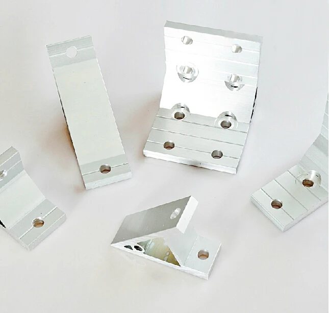 

45 Degree Inside Corner Bracket Aluminium Extrusion Support Connector For Aluminum Profile 5050