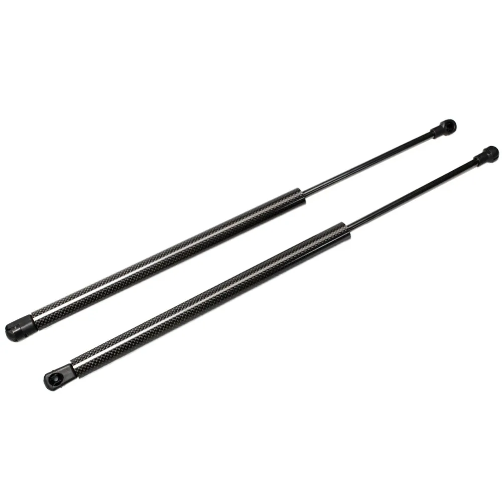 Rear Boot Carbon fiber Tailgate Lift Supports Shock Spring Gas Struts ChargedDamper for Volkswagen VW POLO (9N) 2001-2012 500mm
