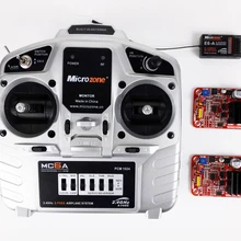 2,4G 6 chдистанционное управление Лер MC6A передатчик+ приемник+ система управления для rc Танк Игрушка