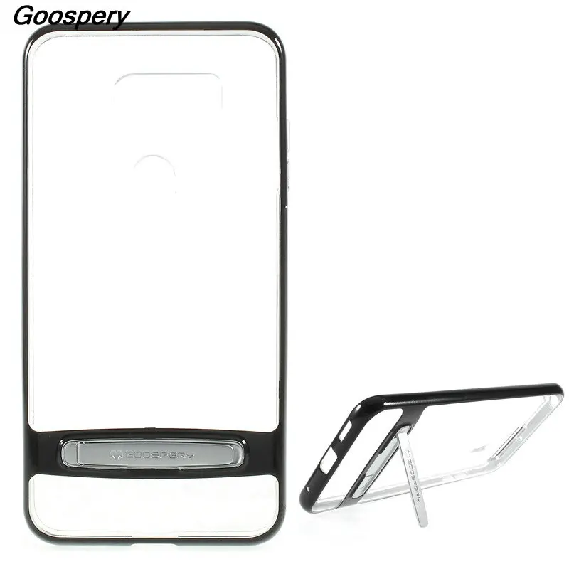 For LG V30 Case Original MERCURY GOOSPERY PC + TPU Hybrid Kickstand Back Phone Cover for 6.0 inch |