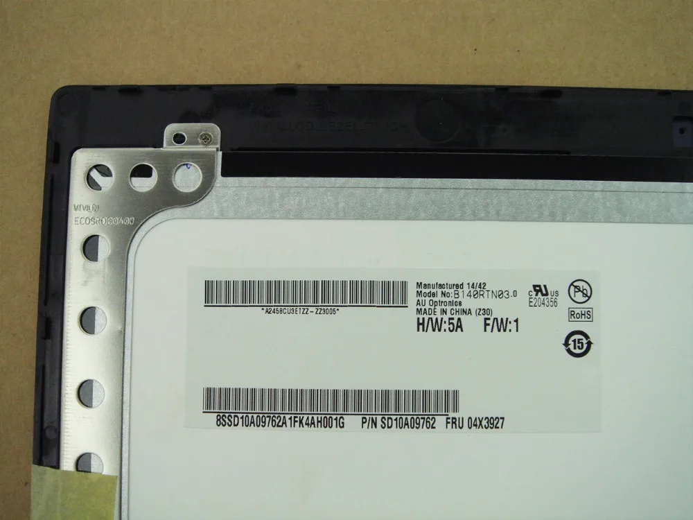Замена для lenovo ThinkPad T450 14," HD+ сенсорный ЖК-экран 04X5912 04X5913 04X5929