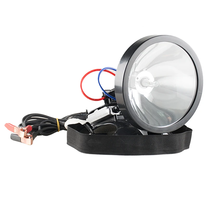 

Jujingyang Super bright 12V H3 Xenon head Searchlight hunting light Ballast HID headlamp for hunting,fishing size:75W