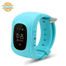 Bluetooth kind smart watch gps + lbs dual-modus positionierung armbanduhr sos alarm ip54 0,96 ”oled smartwatch für kinder anti-verloren