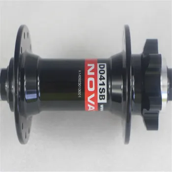 

QR 100X9mm novatec FRONT D041SB 6 bolt Bearing hub 28 32 26H mtb bicycle hubs disc Mountain bike accessories