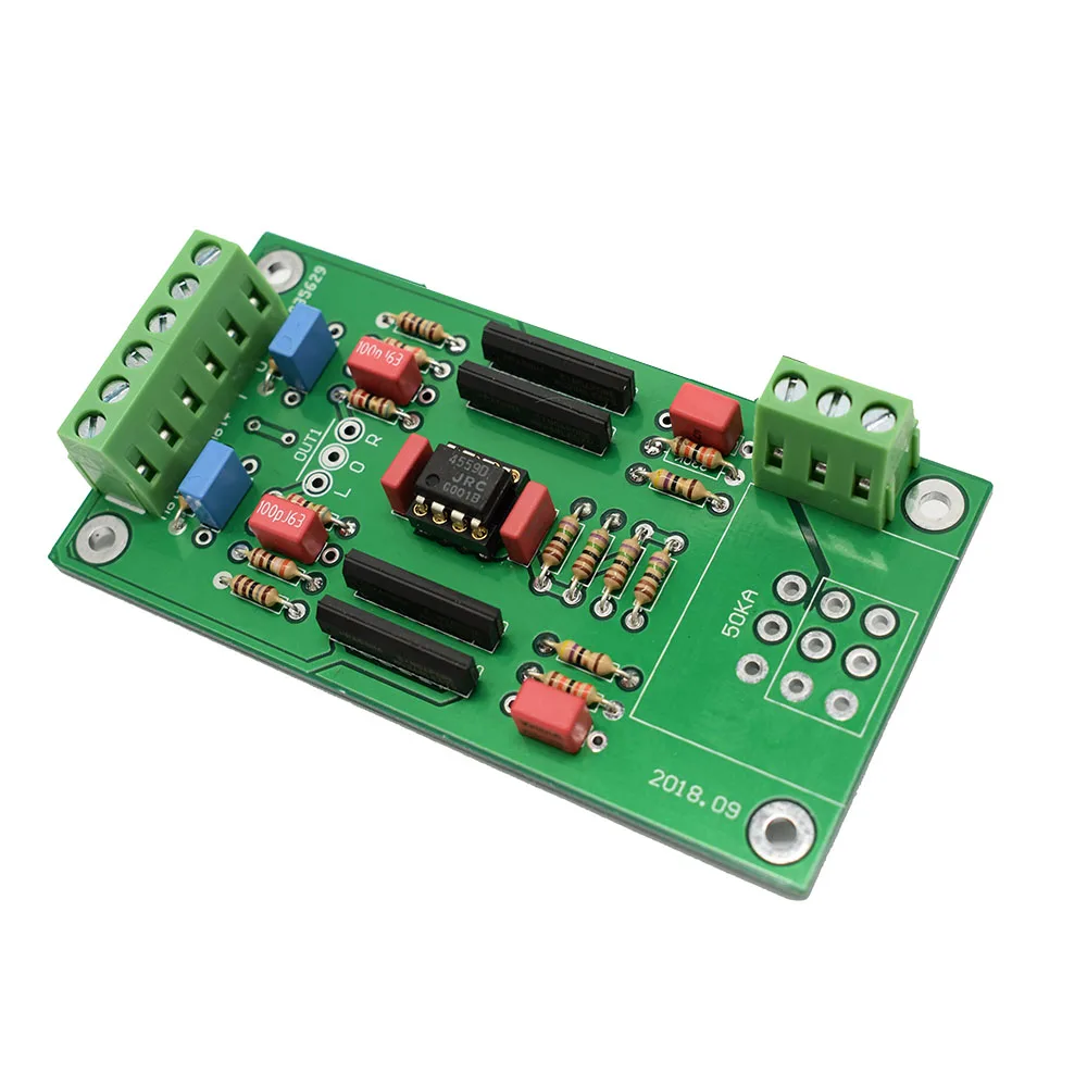 Lusya Классическая плата предварительного усилителя для справки A25 preamp RC4559 dual op amp