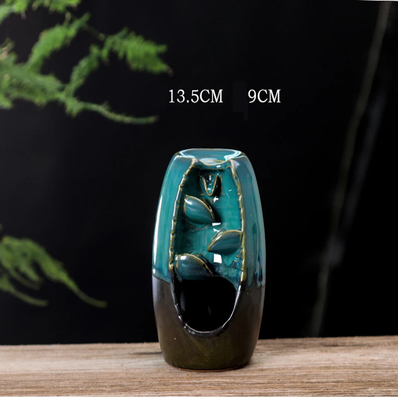2 цвета курильница для благовоний горелка Керамическая Печь для ароматерапии запах лотоса Ароматические домашние офисные благовония ладан держатель