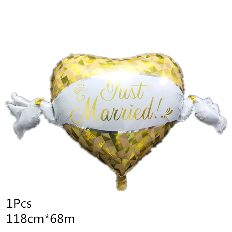 Свадебные фольгированные воздушные шары Жених Невеста любовь баллон гелия воздушный шарик девичник вечерние украшения свадебные вечерние принадлежности