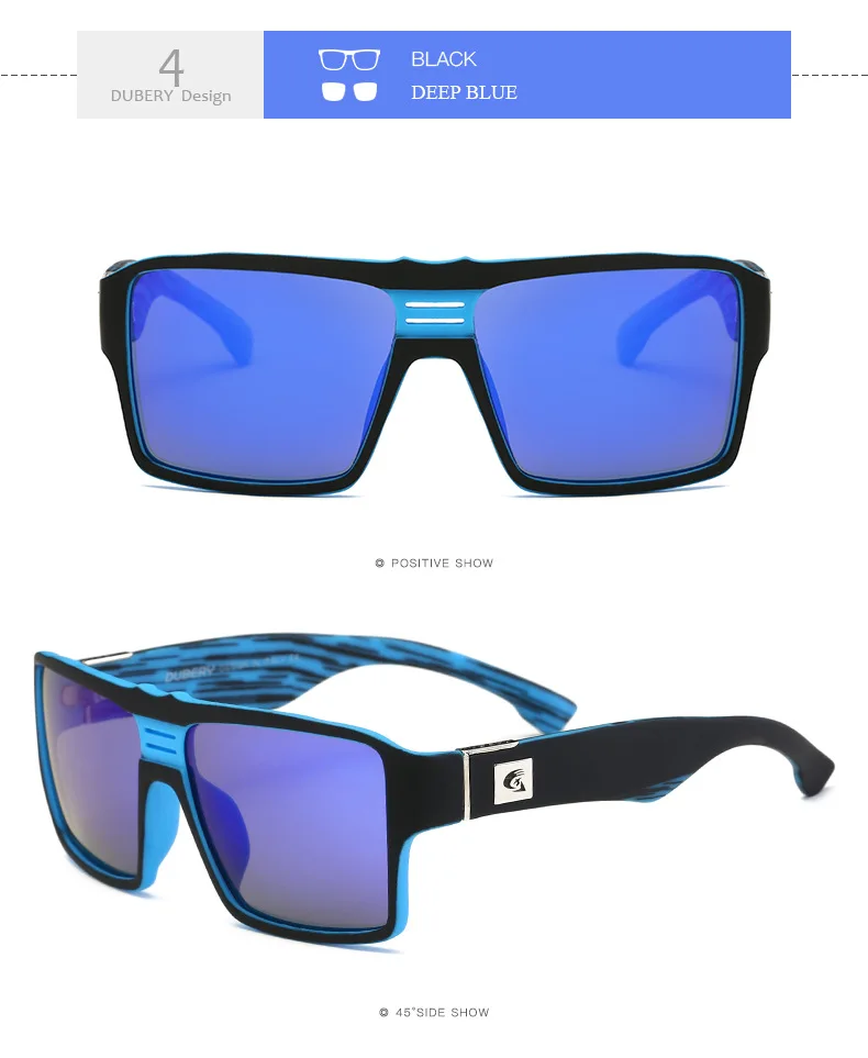 Спортивные Polaried солнцезащитные очки в стиле ретро для Для мужчин Для женщин UV400 Рыбалка очки Открытый вождения езда Кемпинг с случае - Цвет: 4