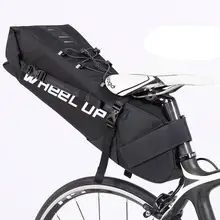 LumiParty 10L Bike Long Saddle Rear Seat Bicycle Cycling Waterproof Pannier Bag Carrier Portable Seat Pouch Package
