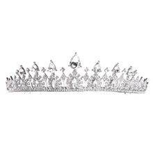 Bride Crown Wedding Jewelry Tiara Decoration Bridal Hair Accessories Rhinestone