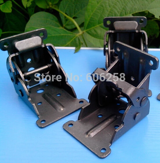 Black Folding hinge with Screw / Folding Table Legs hinges / 90 self