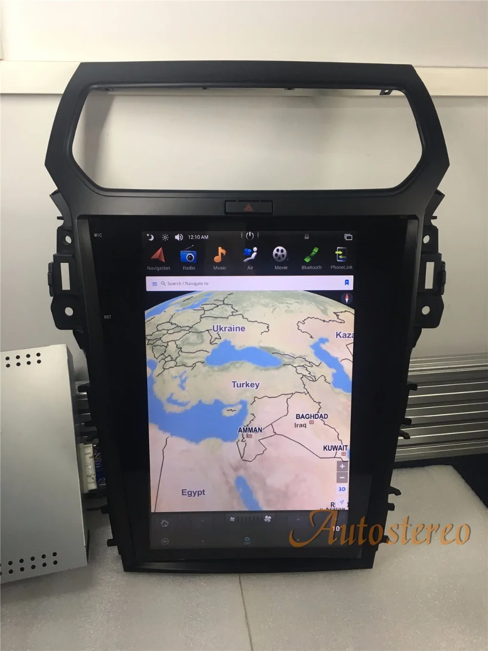 Tesla style Android Car DVD Player GPS Navigation For Ford Explorer 2011  2012 2013 2015 2016 car stereo multimedia audio car Pad