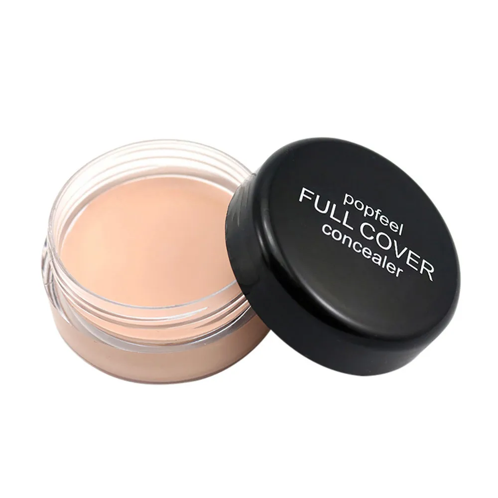 

Popfeel Face Makeup Concealer Foundation Palette Creamy Moisturizing Face Lip High Light Liquid Highlighter Make Up Concealer