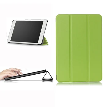 

Tri-Folding PU Leather Stand Case for Samsung Galaxy Tab A 8.0 inch Tablet SM-T350 SM-T355 Smart Cover For Auto Wake-Sleep