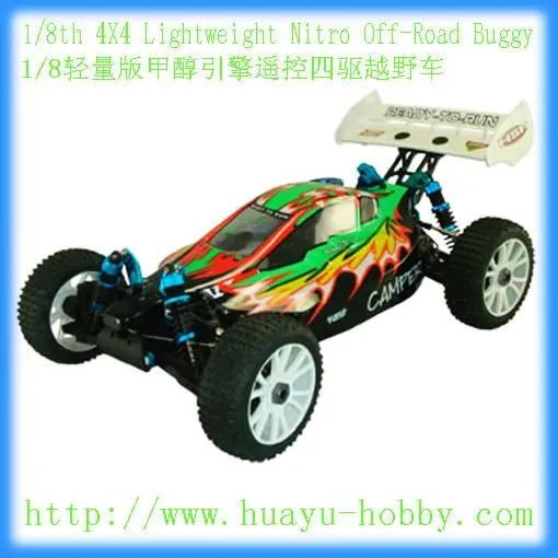 

1/8th 4WD Lightweight Nitro Off-Road Buggy 94860 RTR