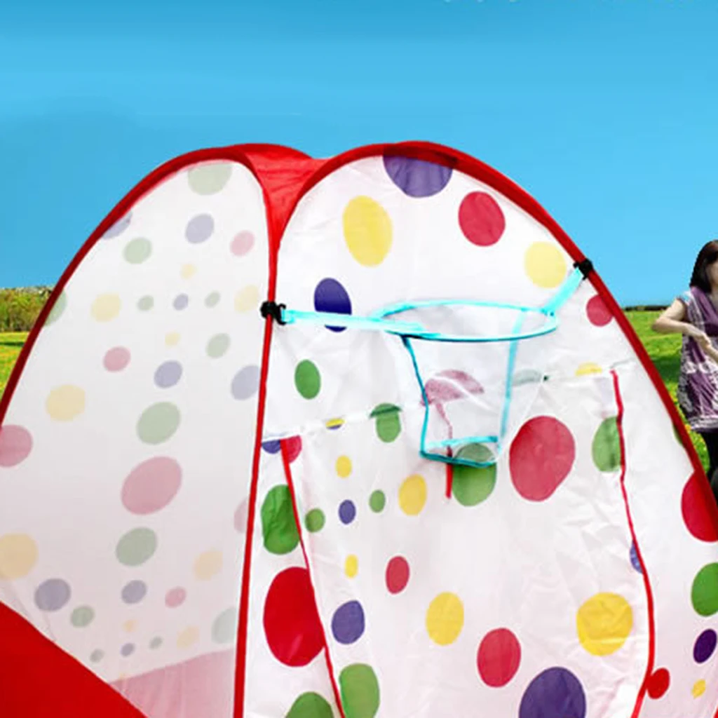 Children Playhouse Ball Tent Play Fun Ball  Basket Kids Toy