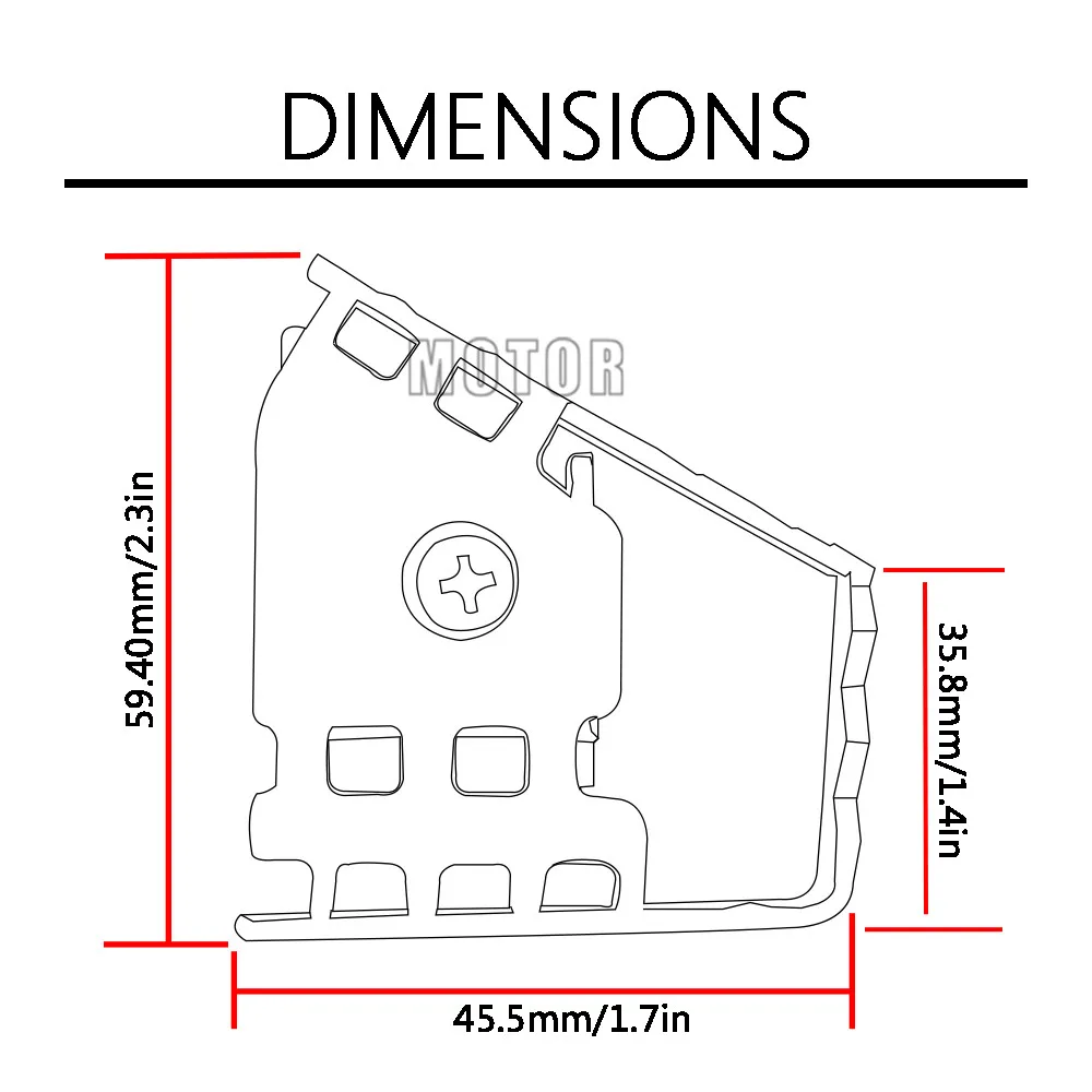 Мотоцикл задний ножной тормоз рычаг панель подножки увеличить Extender для BMW F800GS F700GS F650GS R1150GS R1200GS/R1200GS ADV/R1200GS LC