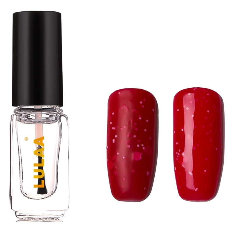 

LULAA 5 ML Nail Art Seal Light Oil Lasting Nail Polish Gel Dual-use Bright