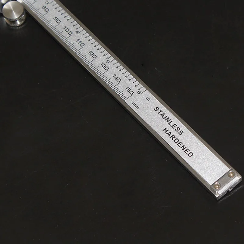 Точность тормозной суппорт 6 дюймов 150 мм Нержавеющая сталь электронный цифровой штангенциркуль с нониусом, микрометр приспособление с измерительной линейкой