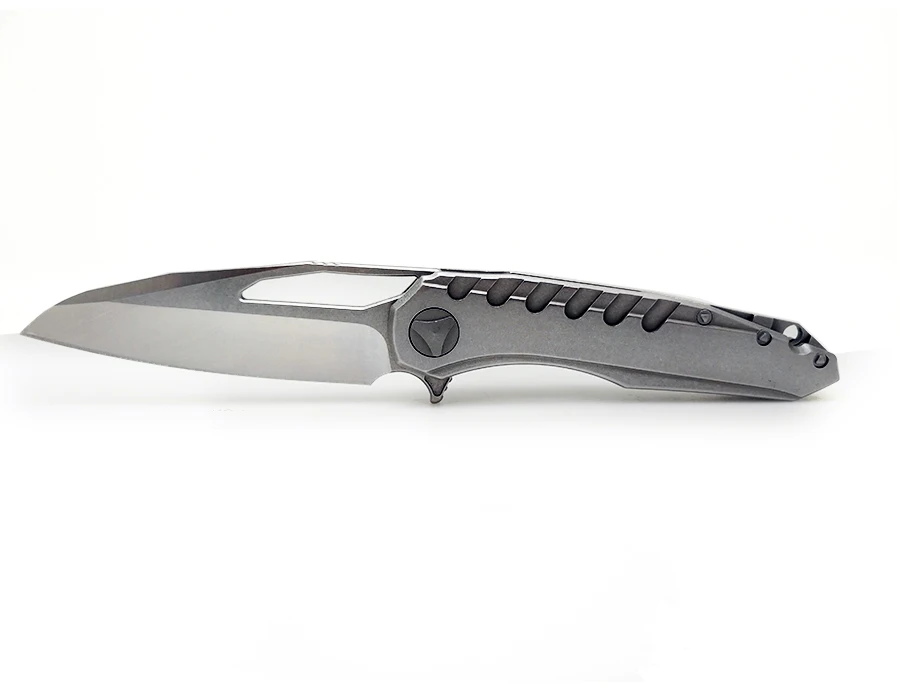 WTT 440C Blade Folding Knife Steel + Polyester Handle Outdoor Hunting Pocket Survival Knives Camping EDC Rescue Multi Tools
