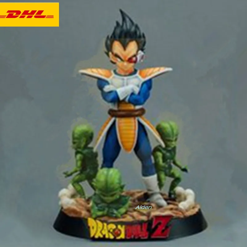 " Статуя Dragon Ball Vegeta Бюст Полная длина портрет GK Son Goku 1/8 фигурка Коллекционная модель игрушечная коробка 22 см Z414